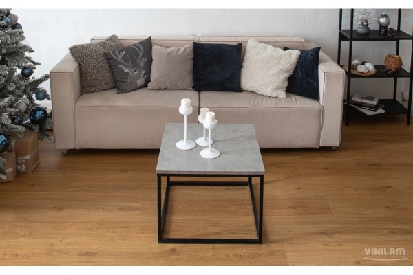 Кварцвиниловая плитка  VINILAM Cork Premium Дуб Севилья 33951